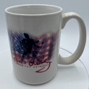 Elvis Presley Coffee - Tea Mug U.S.A. American Flag Always the Original Cup